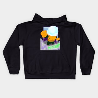 Fish Bowl Man Kids Hoodie